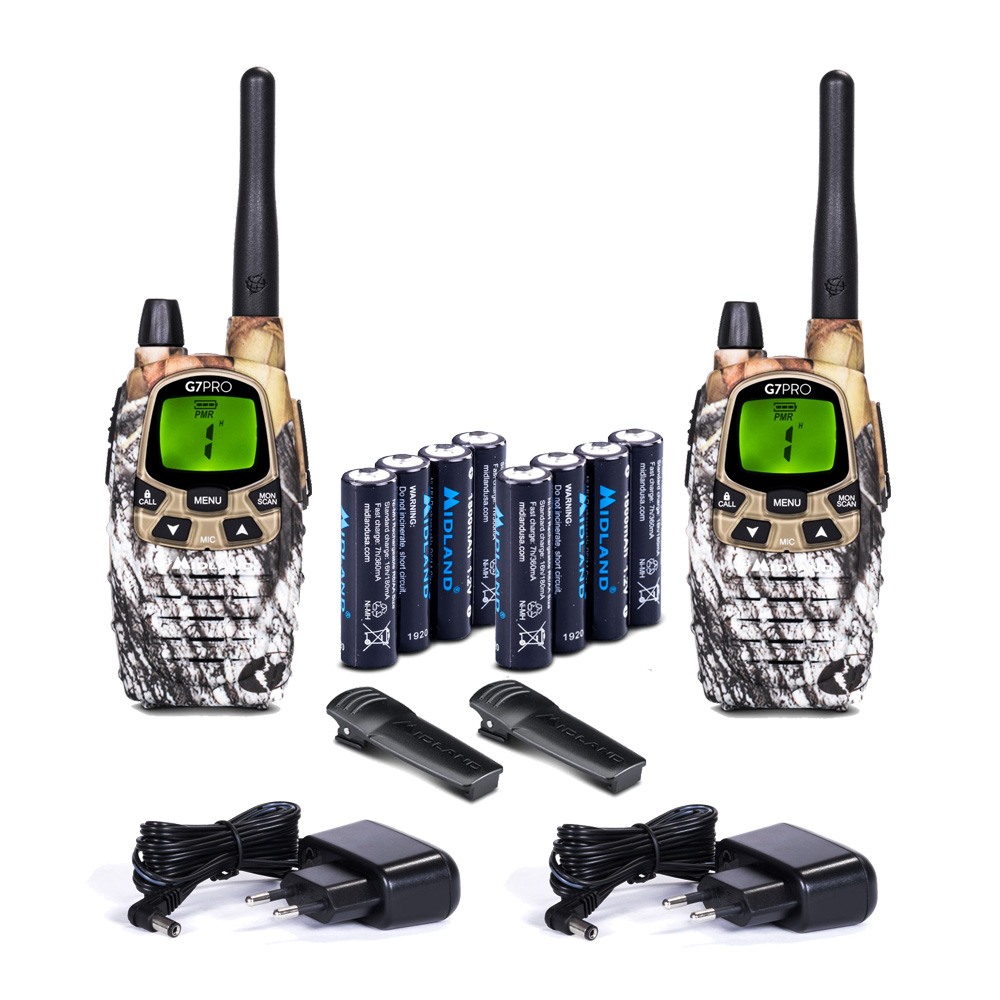 Krótkofalówka Midland G7 Pro Camo TWIN na narty